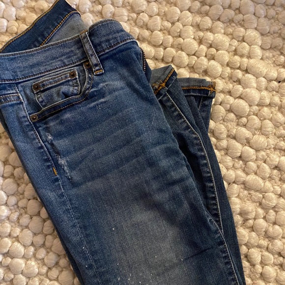 MEDIUM WASH J CREW SKINNY JEANS - Picture 2 of 4